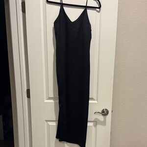 Massimo Classic Black Midi Dress